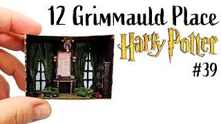 Grimmauld Place | a Harry Potter Matchbox diorama | Harry potter miniature