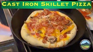 The BEST Cast Iron Pizza - Cooking with Colin!