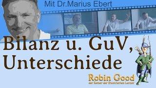 Bilanz u. GuV, Unterschiede