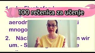 NEMAČKI | 100 REČENICA ZA VEŽBU | NIVOI A1 I A2