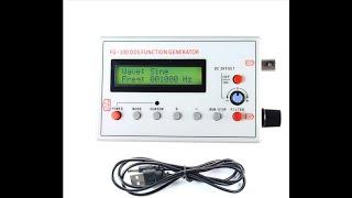 Распаковка, разборка и проверка функционального генератора FG-100 DDS Function generator