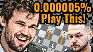 Magnus Carlsen's Bizarre NEW OPENING Crushes 2700 GM In 13 Move SWINDLE!!