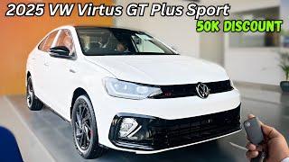 New Volkswagen Virtus GT Plus Sport DSG Full Detailed Review  Price & Features ️ 2025 Virtus