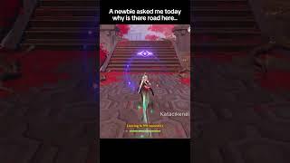 A newbie asked me today why is there a road here #genshinimpact #genshin