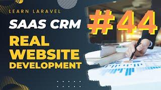 44 - CRM Laravel 11, Apexcharts