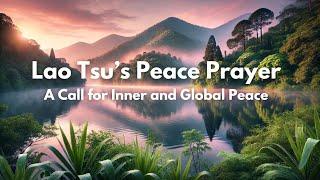 Taoist Peace Prayer | A Call for Inner and Global Peace