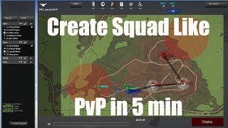 Building A Squad like mission in 5 minutes ArmA 3 MCC Sandbox