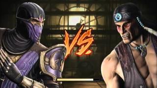 Mortal Kombat 9 Rain Gameplay (PS3)