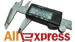 Электронный металлический штангенциркуль из Китая. Aliexpress