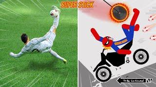 8 Min Best Falls | Stickman Dismounting Funny Moments | Best Falls #240