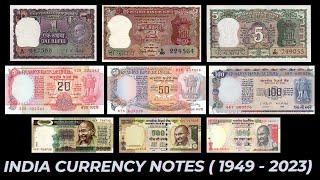 India Currency Notes (1949 - 2023) Rs.5,000 & Rs.10,000 notes #rupee #money #currency