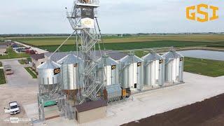 BRAND NEW GSI GRAIN FACILITY! - PTI farm visit