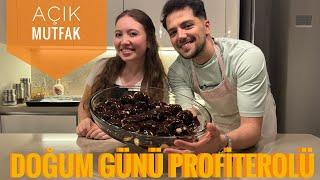 AÇIK MUTFAK - DOĞUM GÜNÜ PROFİTEROLÜ