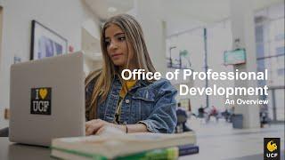 All About the Office of Professional Development - UCF College of Business