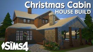 The Sims 4 House Building - Christmas Cabin