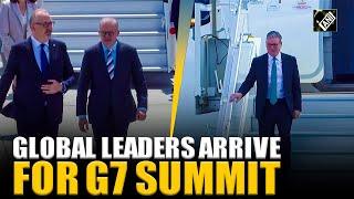Australian PM Anthony Albanese, British PM Keir Starmer arrive in Calgary for G7 Summit