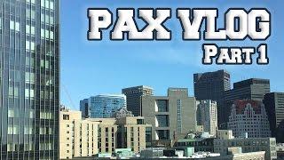 Pax East Boston Vlog - Part 1 - Trip / Meetup