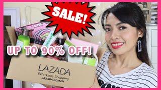 LAZADA SHOPPING HAUL! SALE!! UP TO 90%!!! | Gen-zel Delas Alas