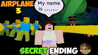 Airplane 3 - [Full Gameplay] [Secret & Bad Ending] - Roblox