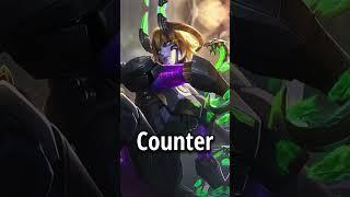 COUNTER HERO MOBILE LEGENDS  | #mlbb