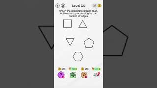 Braindom : Level 220 Walkthrough (Tricky Brain Puzzles)