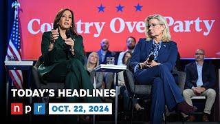 Harris, Cheney Campaign In Pennsylvania, Michigan, Wisconsin | NPR News Now