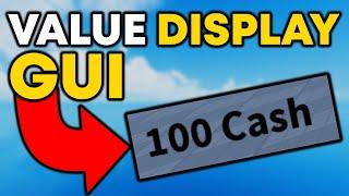 Value Display GUI - Roblox Scripting Tutorial