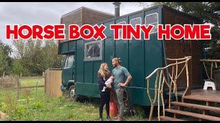 Horse box lorry to tiny home conversion.