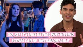 XO, Kitty’s Anna Cathcart and Anthony Keyvan reveal why kissing scenes can be ‘uncomfortable’