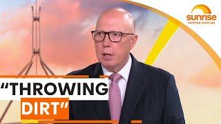 Peter Dutton addresses the Labor Party's accusations | Sunrise