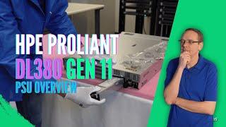 HPE DL380 ProLiant Gen 11 Server Power Supplies Overview | Options | How to Install Hot-Plug In