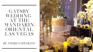 Glamorous Gatsby Wedding at Mandarin Oriental Las Vegas | by Andrea Eppolito