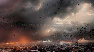 Dust storm in Dunhuang! China closes all airports! People are praying for families!