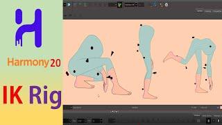 IK rig | Inverse kinematic rig in Toon Boom Harmony | how IK rig simplifies the animation | kmifotv.