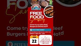 #alsafafoods  #sizzleandserve  #halal  #halalfood  #beefburgers  #hotdogs  #usa  #chicago