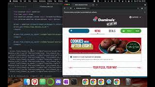 Pizza-Order Bot Python - Domino's Pizza