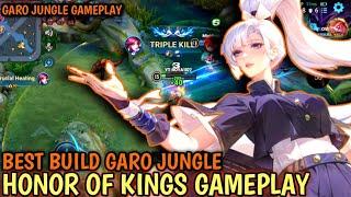 Garo Jungle Build | Garo Skin Jujutsu Kaisen Gameplay - Honor Of Kings