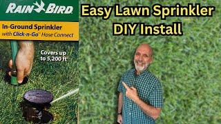 Easy DIY: Install Rain Bird Click and Go Sprinkler System in Minutes!