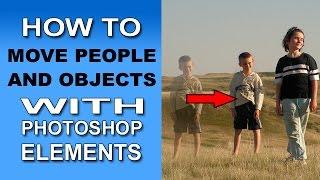 Photoshop Elements: Content Aware Move Tool