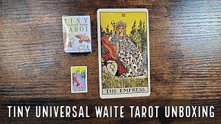 Tiny Universal Waite Tarot | Unboxing and Review