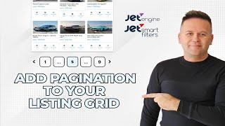 How To Add pagination To Your Listing Grid(jet engine, jet smart filters)