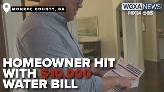 Monroe County homeowner hit with $10,949 water bill from neighbor's broken pipe
