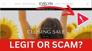 Evelyn San Francisco Review | Is Evelyn-Boutique.com Legit or Scam?