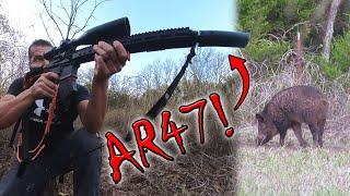 Hog Hunting with the Bear Creek Arsenal 7.62x39! (AR47)