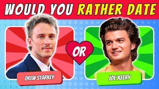 WHO WOULD YOU RATHER DATE? - MALE EDITION (2024) #2 | QUIZ WAVEZ