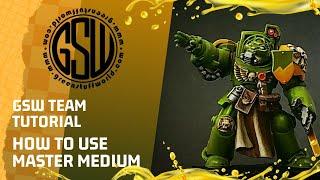 How to use Master Medium ???