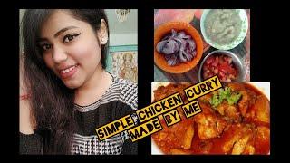 Simple Chicken Curry Recipe | Bengali Style Chicken curry || Anindita Vlogs Deb