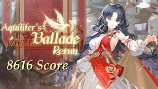 Azur Lane EX - Aquilifer's Ballade Rerun | 8616 Score