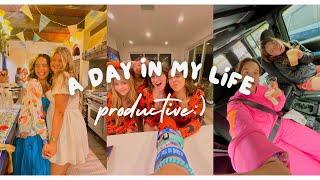 Productive day in the Life Vlog (spin class, shopping, party, grwm, ect) !!! #Lisi #LisiShops #vlog