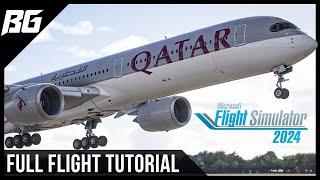 iniBuilds Airbus A350 Full Flight Tutorial